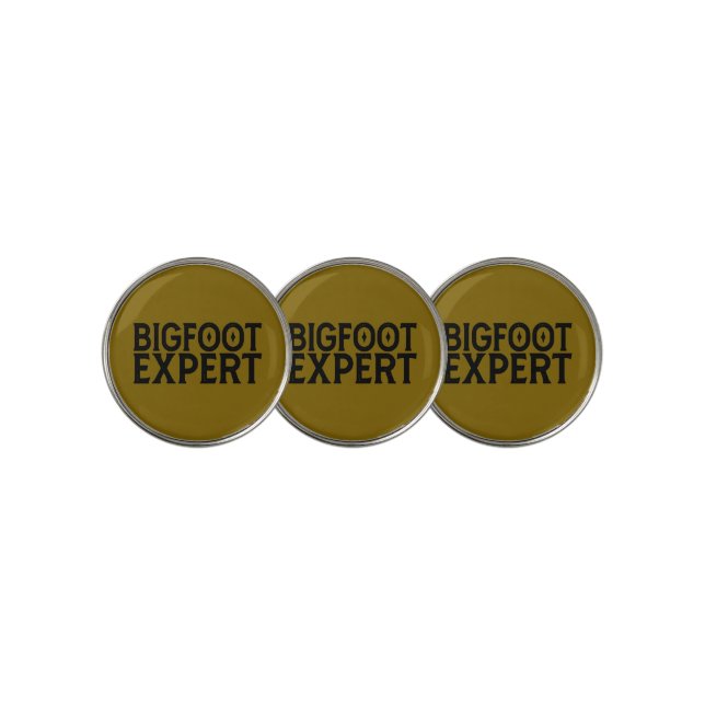 Bigfoot Expert Golf Ball Marker (3 Up)
