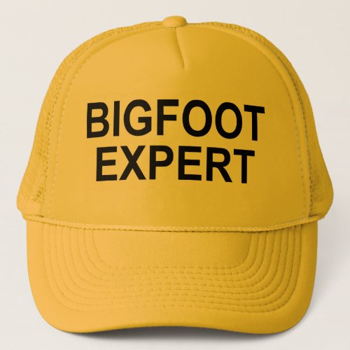 Bigfoot Expert Hat