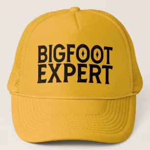 Bigfoot Expert Trucker Hat