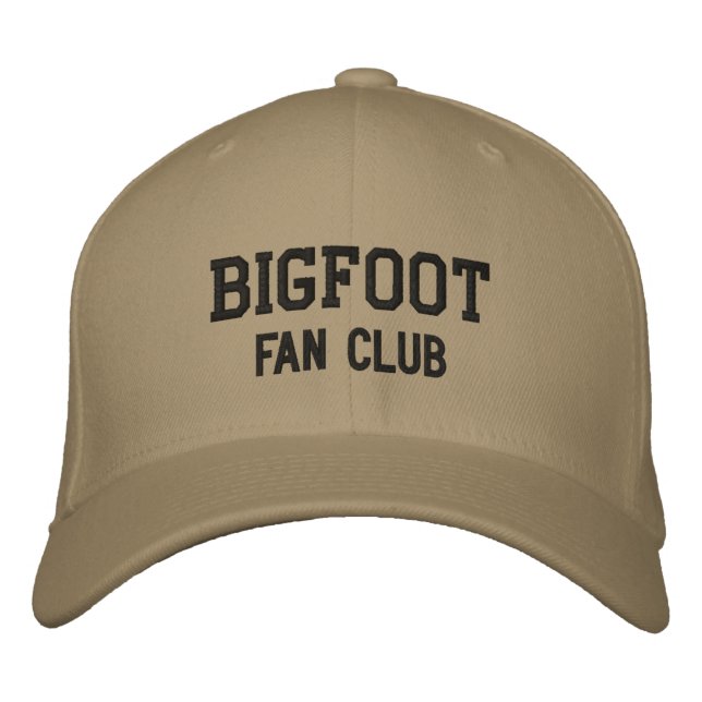 BIGFOOT, Fan Club Embroidered Baseball Cap (Front)