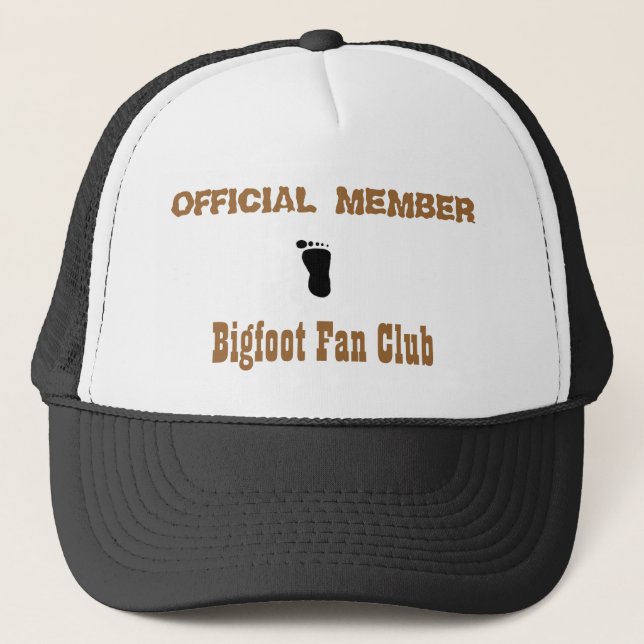 Bigfoot Fan Club Trucker Hat (Front)