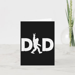 Bigfoot Fathers Day Card