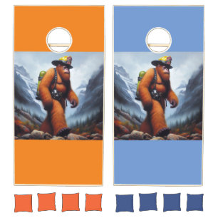 Bigfoot Fireman Cornhole Set