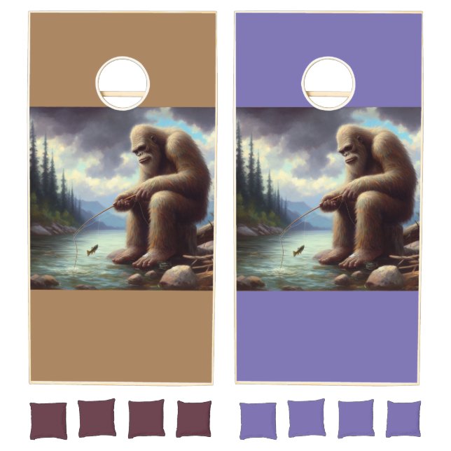 Bigfoot Fishing Cornhole Set (Set)