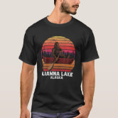 Bigfoot Fishing Lake Canoeing Lake Ouachita T-Shirt
