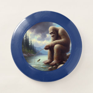 Bigfoot Fishing Wham-O Frisbee