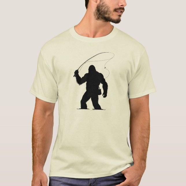 Bigfoot Fly Fishing T-Shirt (Front)