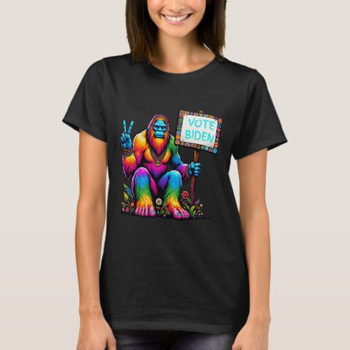 Bigfoot For Biden Kamala Harris 47 47th President  T_Shirt