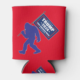Bigfoot for TRUMP Can Cooler