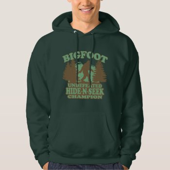 Bigfoot Funny Saying (vintage Distressed Design) Hoodie by RobotFace at Zazzle