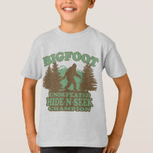 Kids Sasquatch Shirt Youth Bigfoot Shirt Boys Bigfoot Shirt Kids Bigfoot Shirt Sasquatch Shirt Kleding Unisex kinderkleding Tops & T-shirts T-shirts T-shirts met print Toddler Bigfoot Shirt 