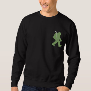 bigfoot golf Embroidery Embroidered Sweatshirt
