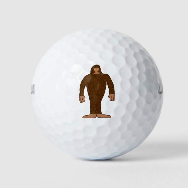 Bigfoot Golfballs Golf Balls (Front)