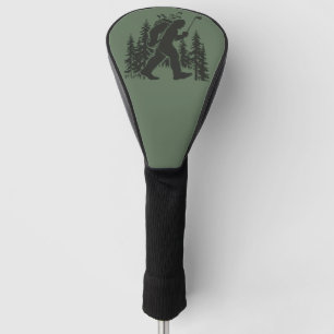 Bigfoot Golfer Tree Funny Sasquatch Golfing Golf Head Cover