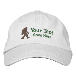 Bigfoot Gone Squatchin Customizable Embroidered Baseball Cap