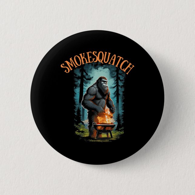 Bigfoot Grilling Sasquatch Pitmaster Grill Bbq Smo Button (Front)
