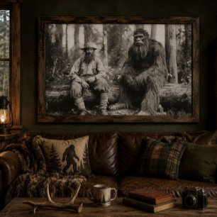 Bigfoot Guardian Acrylic Wall Art