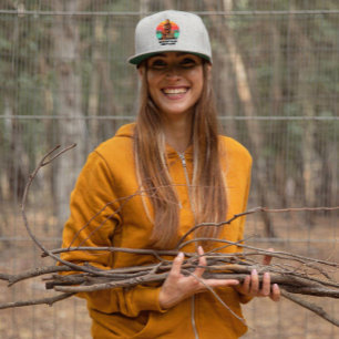 Bigfoot Hair Don't Care Woman's Snap Back Hat