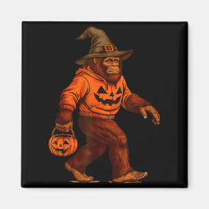 Bigfoot Halloween Trick Or Treat Sasquatch Costume Magnet