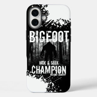 Bigfoot Hide and Seek Champion iPhone 16 Plus Case