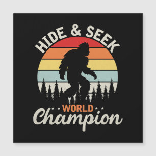 Bigfoot Hide And Seek World Champion