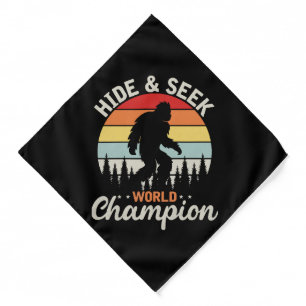 Bigfoot Hide And Seek World Champion Bandana