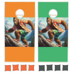 Bigfoot Hiking Cornhole Set