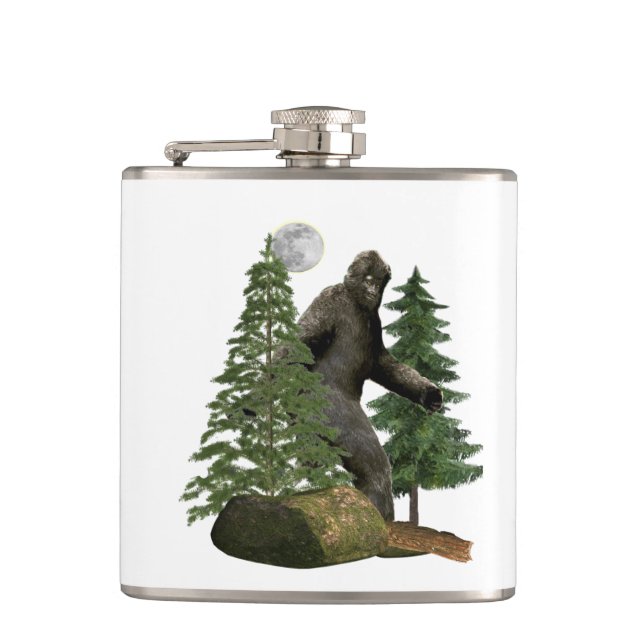 Bigfoot Hip Flask (Front)