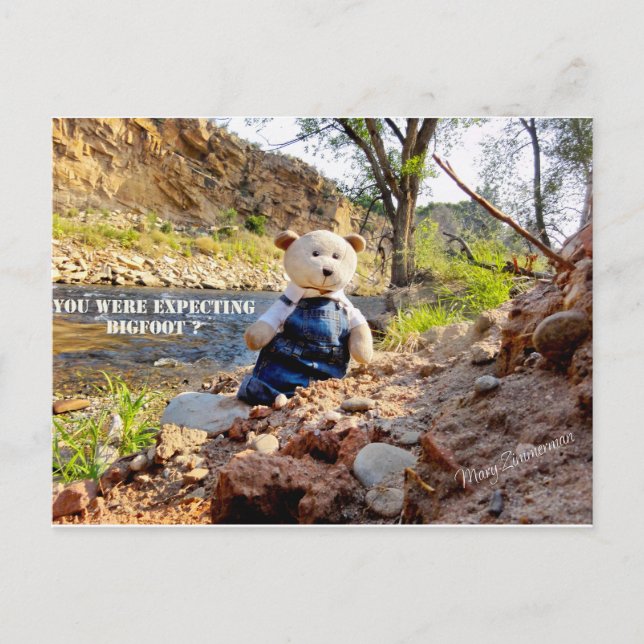 "Bigfoot" Holiday Card (Front)