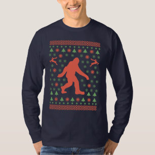 Bigfoot Holiday Sweater Tees