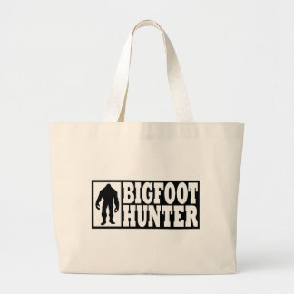 Bigfoot Hunter - Finding Bigfoot Large Tote Bag