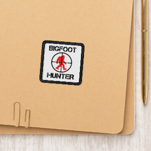 Bigfoot Hunter Funny Bigfoot Lover Patch