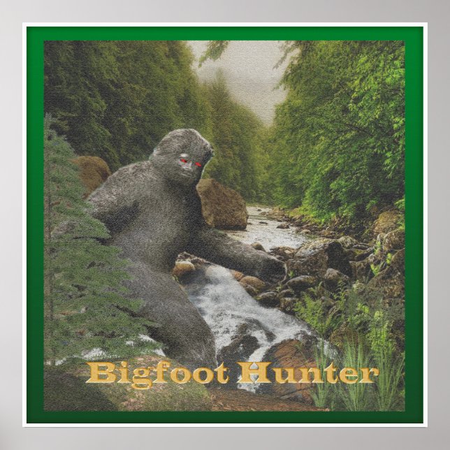 Bigfoot Hunter poster (Front)