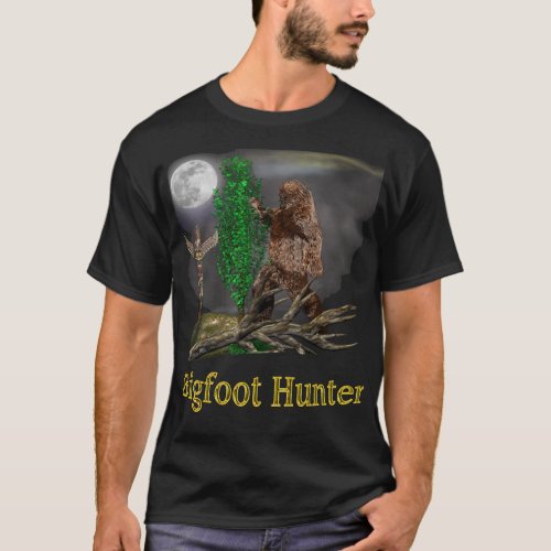 Bigfoot Hunter t_shirt