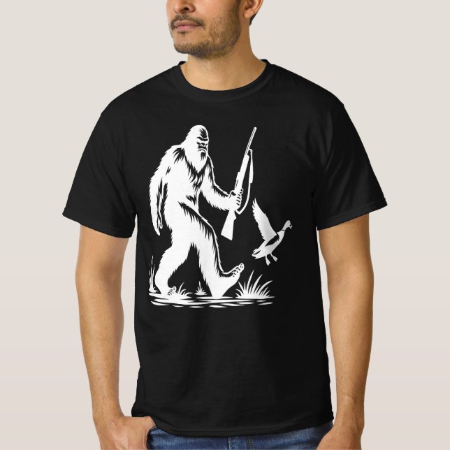 Bigfoot Hunting T-Shirt (Front)