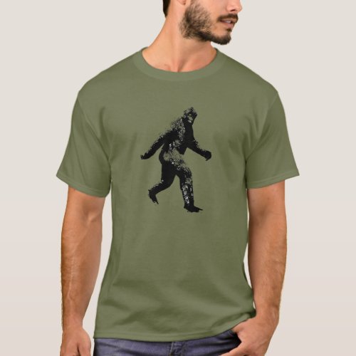 Bigfoot I Believe Customizable Text T_Shirt