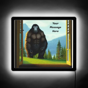 Bigfoot Illuminated Sign by GKDStore at Zazzle