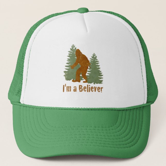 Bigfoot - I'm a Believer Trucker Hat (Front)