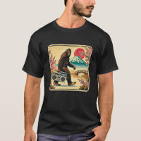 Bigfoot in Japan – 80s Retro T-Shirt