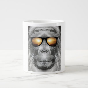 Bigfoot In Shades Giant Coffee Mug