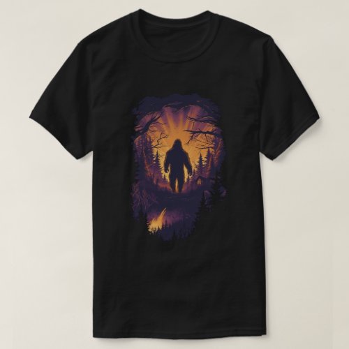 Bigfoot in the Forest T_Shirt