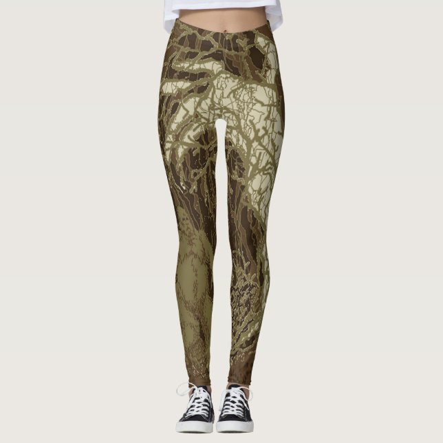 Bigfoot in the Shadows Leggings (Front)