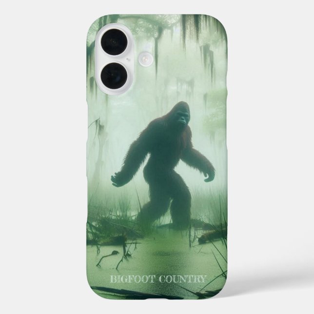Bigfoot in the Swamp Case-Mate iPhone Case (Back)