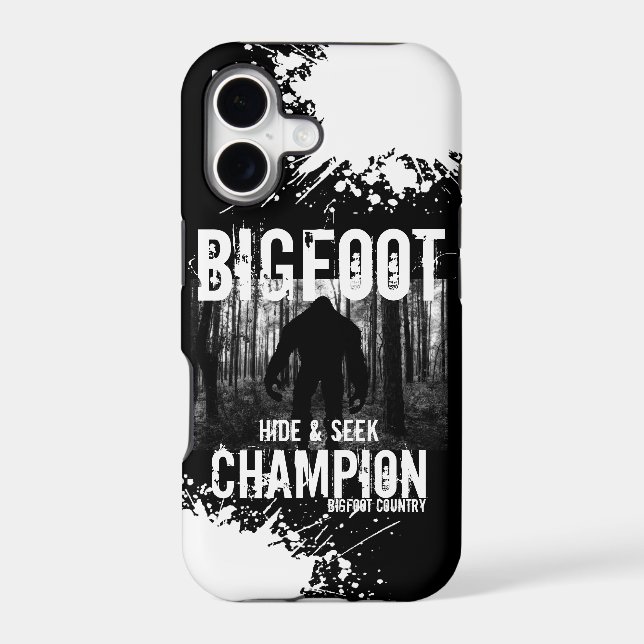 Bigfoot Iphone Case (Back)