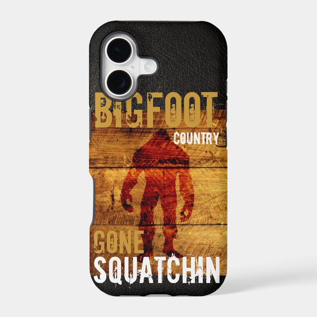 Bigfoot iPhone Case (Back)