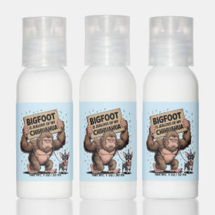Bigfoot is Jealous of my Chihuahua Hand Lotion