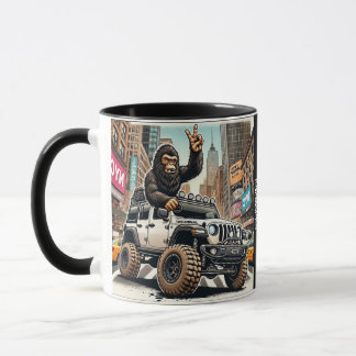 ☕ BIGFOOT JEEP TAKEOVER – NYC EDITION MUG 🗽