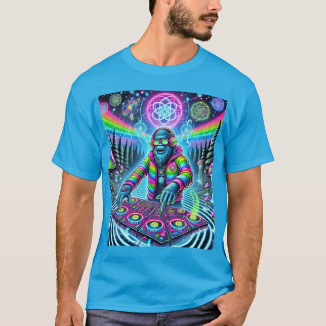 Bigfoot Just Leveled Up T-shirt!  T-Shirt (Front)