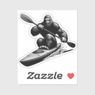 Bigfoot Kayak Sticker