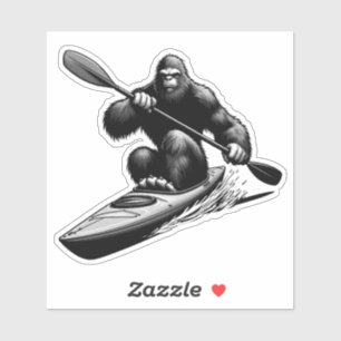 Bigfoot Kayak Sticker